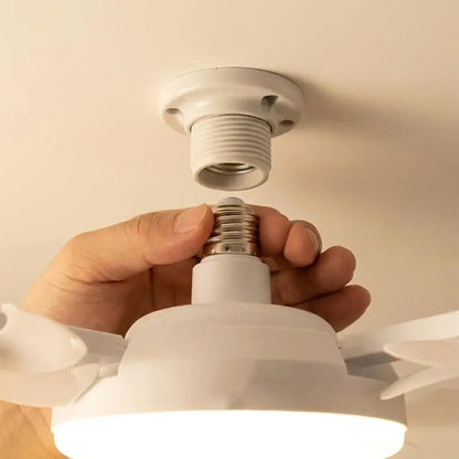 🍃Ventilateur de plafond puissant avec éclairage LED – Restez au frais sans faire tourner la climatisation toute la journée
