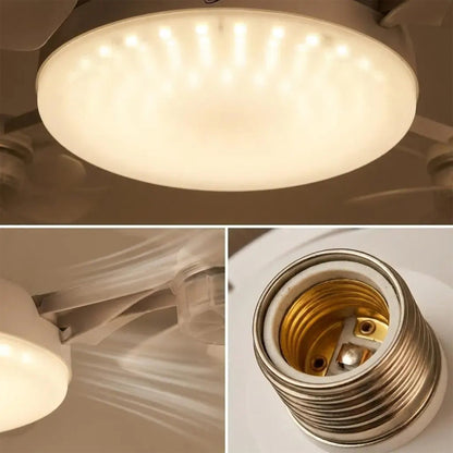 🍃Ventilateur de plafond puissant avec éclairage LED – Restez au frais sans faire tourner la climatisation toute la journée