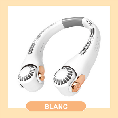VENTE PHARE 2026🥳💨 -50 % !🍃 Ventilateur tour de cou rafraîchissant – Ultra-silencieux, rotation à 360°, 3 vitesses. Rafraîchissement mains libres, longue autonomie. L'indispensable de l'été ! 😎🌬️ (Copy)